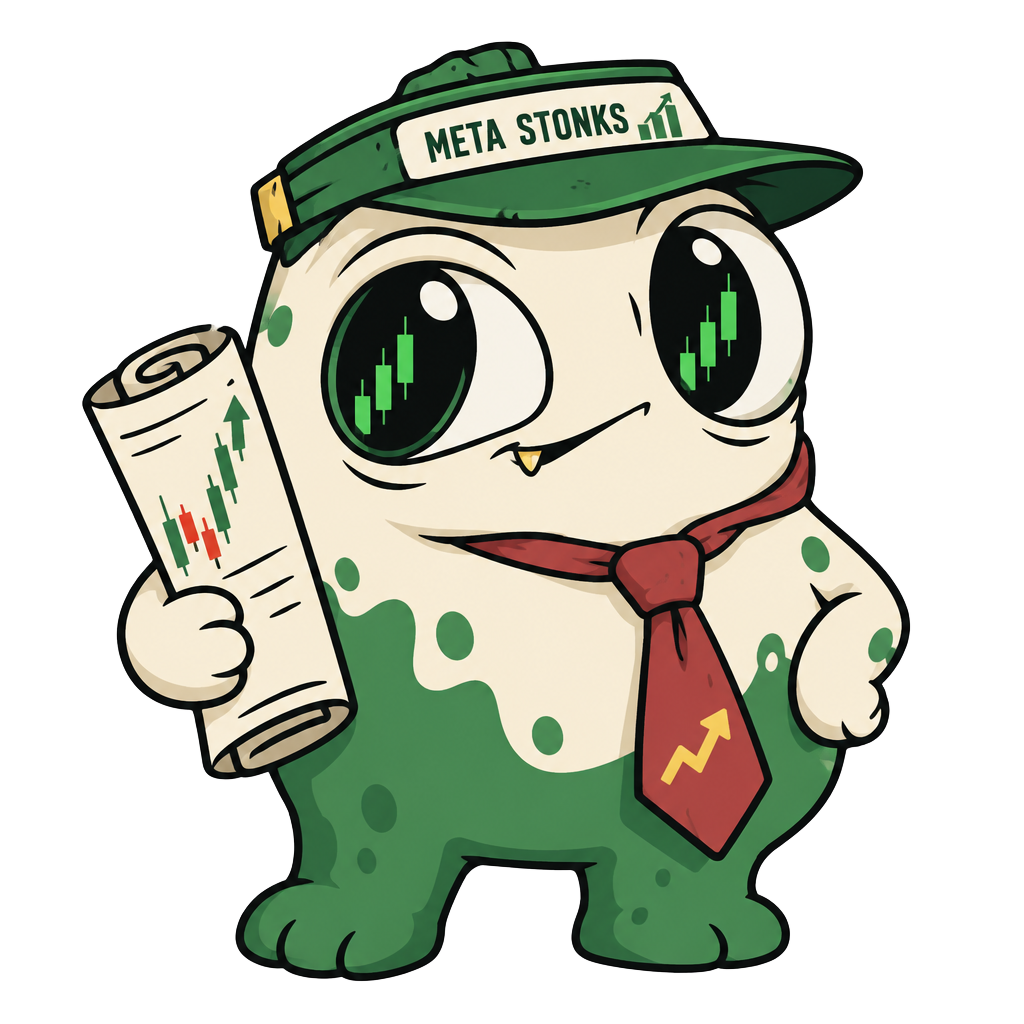 The META STONKS market creature